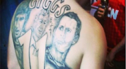 Το... ασύλληπτο τατουάζ για τη Μάντσεστερ Γιουνάιτεντ