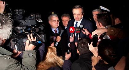 Σαμαράς: «Ήθελα να δω τις συνέπειες του σεισμού»