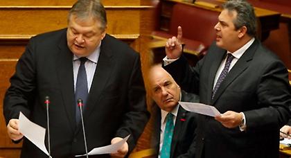 Αντιπαράθεση Βενιζέλου-Καμμένου για την ονομασία της ΠΓΔΜ