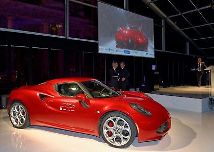 Βραβεία… ομορφιάς, η Alfa Romeo 4C