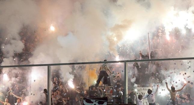 Με κόσμο στο ντέρμπι