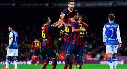 «Καθάρισε» η Μπαρτσελόνα (video)