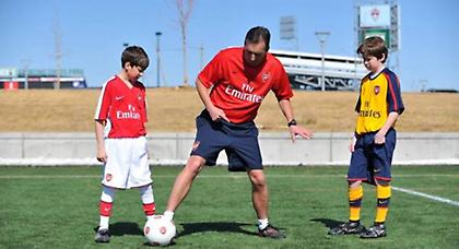 Η Arsenal δοκιμάζει ταλέντα στο Χαλάνδρι