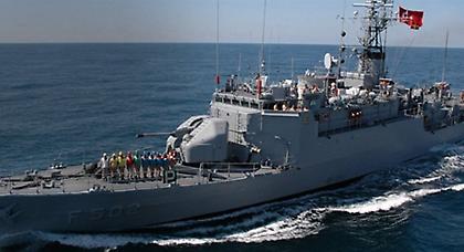 Τουρκική κορβέτα έφτασε στις Κυκλάδες