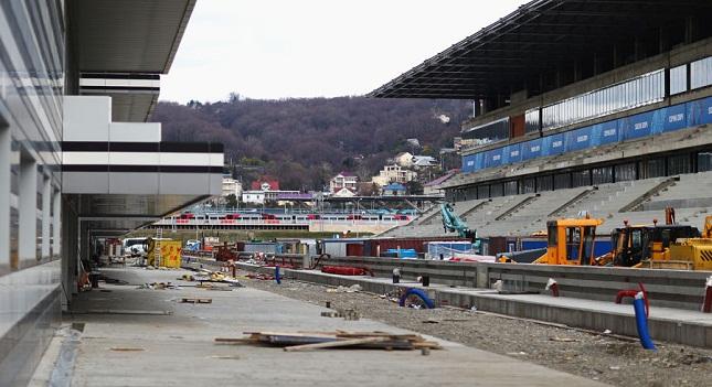 Σχεδόν έτοιμη η πίστα στο Σότσι