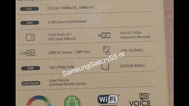 Σημαντικές πληροφορίες για το Galaxy S5