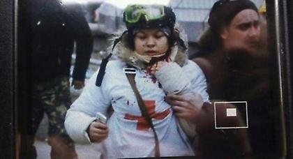 Αιμόφυρτη εθελόντρια στο Κίεβο έγραψε «πεθαίνω» στο twitter