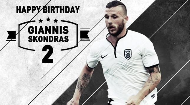 Ο ΠΑΟΚ εύχεται στον Σκόνδρα