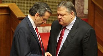 Το μεσημέρι η έκτακτη συνάντηση Σαμαρά-Βενιζέλου