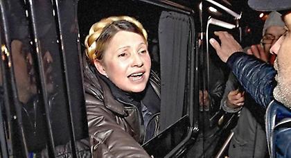 Ουκρανία: Προεδρική εμφάνιση Τιμοσένκο στην πλατεία Ανεξαρτησίας