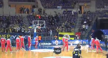 Η προθέρμανση του Ολυμπιακού (video)