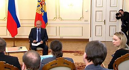 Πούτιν: «Δεν θέλουμε να χρησιμοποιήσουμε στρατιωτική βία, αλλά μπορούμε...»