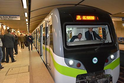 Νέοι συρμοί μετρό μπαίνουν σε κυκλοφορία