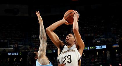 Στην παράταση οι Πέλικανς, με σούπερ Άντονι Ντέιβις,