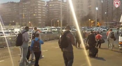 Ο Ολυμπιακός στο «Παλάου» (video)