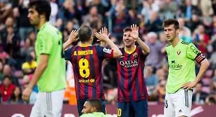 «Τρομοκρατία» η Μπάρτσελόνα! (video)