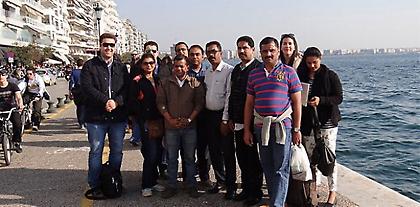 Ινδοί τουριστικοί πράκτορες στη Θεσσαλονίκη