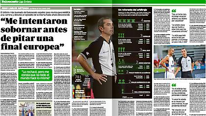 Αρτεάγκα: «Πήγαν να με δωροδοκήσουν πριν από τελικό»