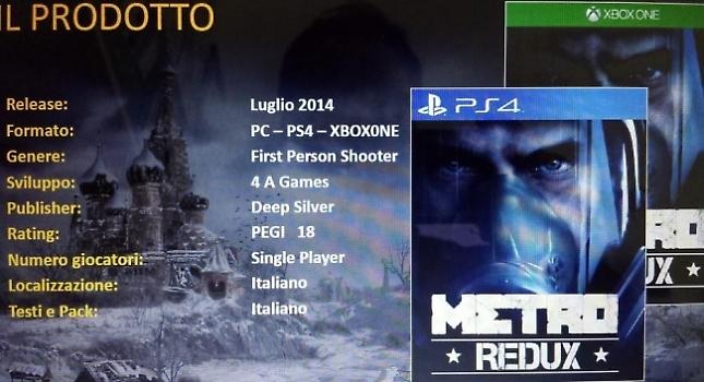 Τα παιχνίδια Metro επιστρέφουν σε PS4 και Xbox One