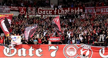 Με κόσμο στην Πόλη ο Ολυμπιακός