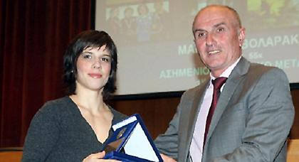 «Ασημένια» η Πρεβολαράκη