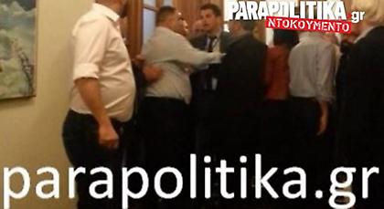 Βίντεο ντοκουμέντο με τον καυγά Μπαλτάκου - Χρυσής Αυγής!