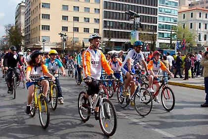 5.000 άτομα στον 21ο Ποδηλατικό Γύρο της Αθήνας