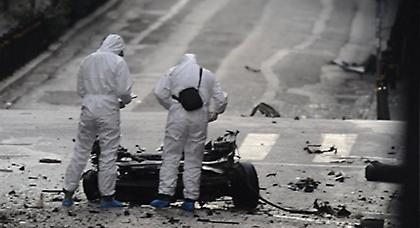 Aυτοκίνητο-βόμβα με 75 κιλά εκρηκτικά εξερράγη στο κέντρο της Αθήνας