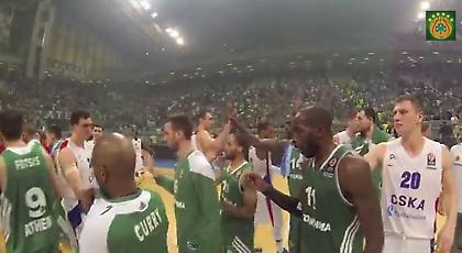 Η παρακάμερα του Παναθηναϊκός-ΤΣΣΚΑ (video)