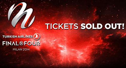 Τέλος τα εισιτήρια για το Final 4!