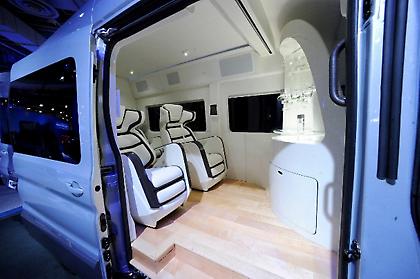 Ford Transit Skyliner Concept, ιδιωτικό Jet σε τροχούς (video)