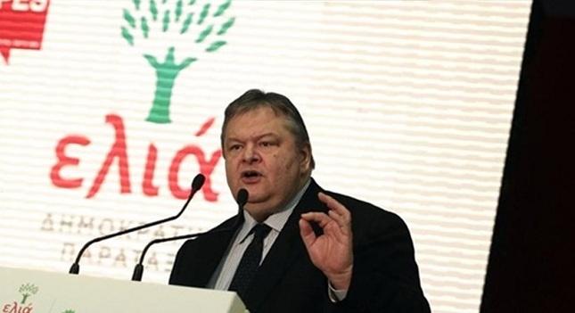 Μήνυμα Βενιζέλου: Αν καταρρεύσει η «Ελιά», η κυβέρνηση πέφτει