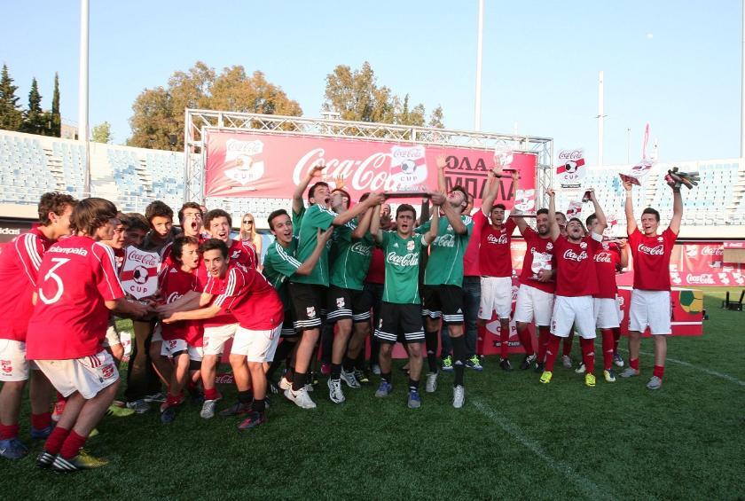 Εντυπωσιακό φινάλε στους τελικούς του Coca-Cola Cup στο ΟΑΚΑ