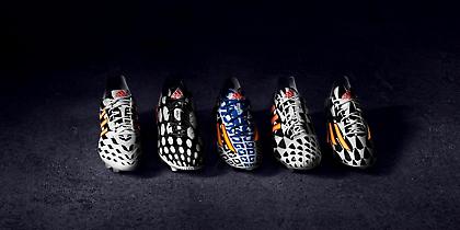 Οι παίκτες είναι έτοιμοι για μάχη με τα νέα παπούτσια της adidas για το Παγκόσμιο Κύπελλο