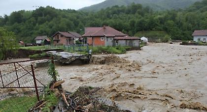 Ένας νεκρός από τις πλημμύρες στη Βοσνία-Ερζεγοβίνη