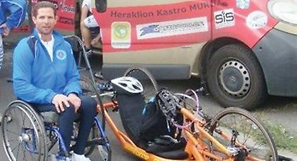 Χτυπήθηκε σε τροχαίο αθλητής με αναπηρία