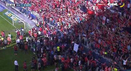 Κατέρρευσε κερκίδα από πανηγυρισμούς! (pics/vids)
