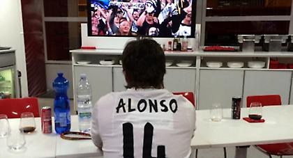 Το πανηγύρισε κι ο Αλόνσο