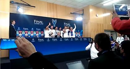 «Ντου» από τους παίκτες στη συν. Τύπου του Αντσελότι (video)