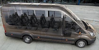 Η Ford λανσάρει το 18θέσιο Transit Minibus