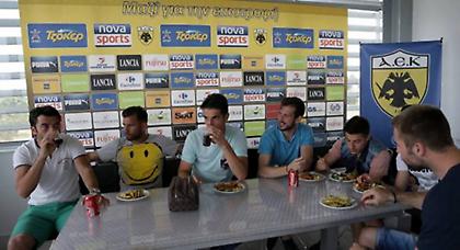 Οικογενειακό τραπέζι στην ΑΕΚ (pics)