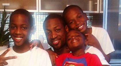 Οι οικογενειακές υποχρεώσεις των Ουέιντ (pic)