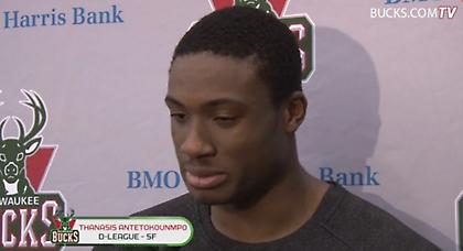 Προπονείται με τους Μπακς ο Θ. Αντετοκούνμπο