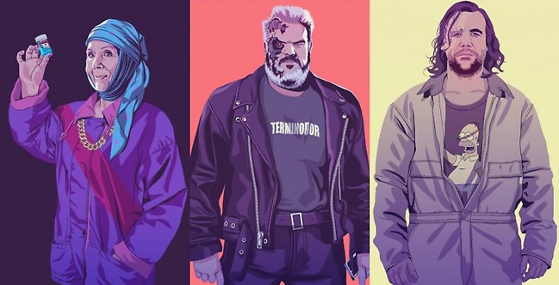 Οι χαρακτήρες του Game of Thrones στα 90's