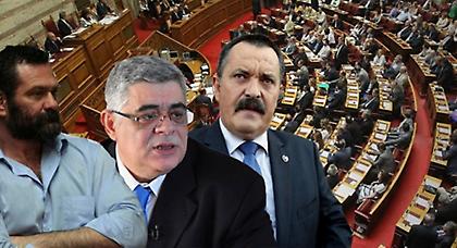 «Φρούριο» η Βουλή λόγω της παρουσίας Μιχαλολιάκου, Παππά και Λαγού