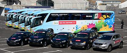 Η Kia διαθέτει 410 οχήματα για το Μουντιάλ