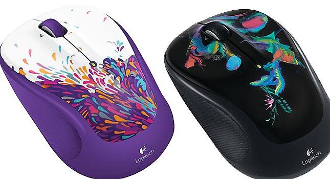 Συλλογή Logitech με έγχρωμα ποντίκια