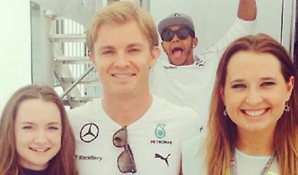 Η… εκδίκηση του Χάμιλτον στον Ρόσμπεργκ (pic)