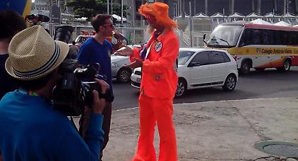 Ο οπαδός-σύμβολο της Ολλανδίας! (pics)