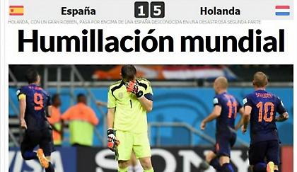 Δεν μπορούν να το χωνέψουν οι Ισπανοί...